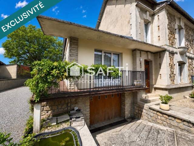 Maison bourgeoise T5 pleine de charme avec fort potentiel  axe Reims Laon — photo du bien