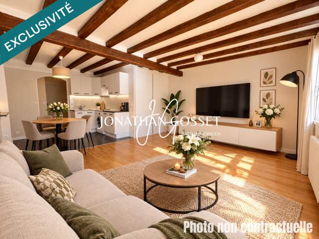 Andrésy: Appartement 2 pièces - 45m2 en plein coeur du centre ville — photo du bien