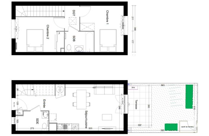 Vente Maison/villa 3 pièces — photo 4