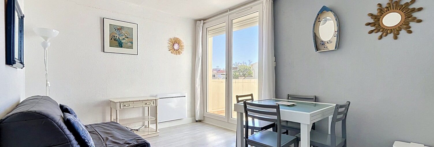 Appartement 2 Pièces 28 m² à vendre à Le Barcarès (66420)