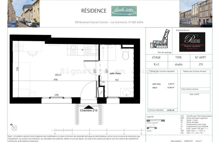 Vente Appartement 1 pièce — photo 2