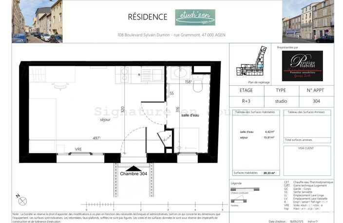 Vente Appartement 1 pièce — photo 2