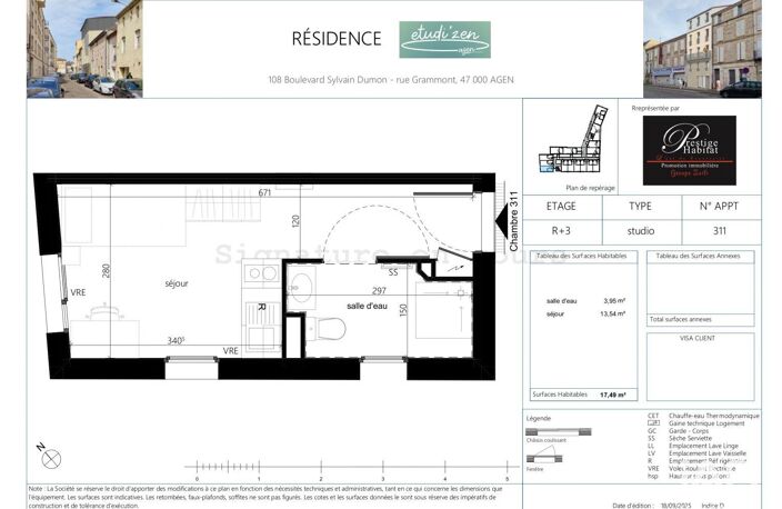 Vente Appartement 1 pièce — photo 2