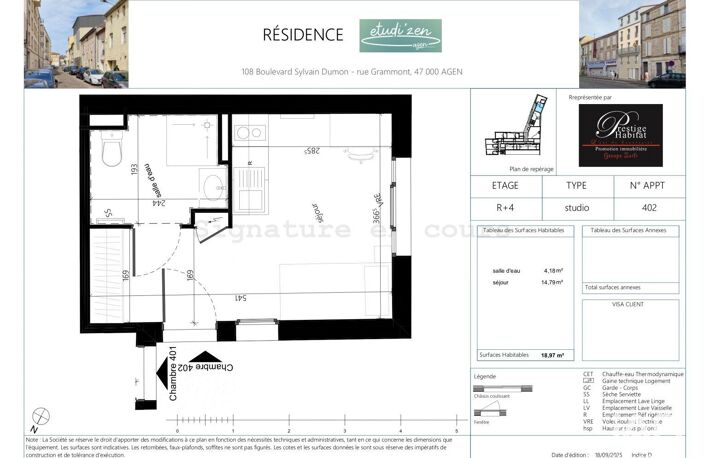 Vente Appartement 1 pièce — photo 2