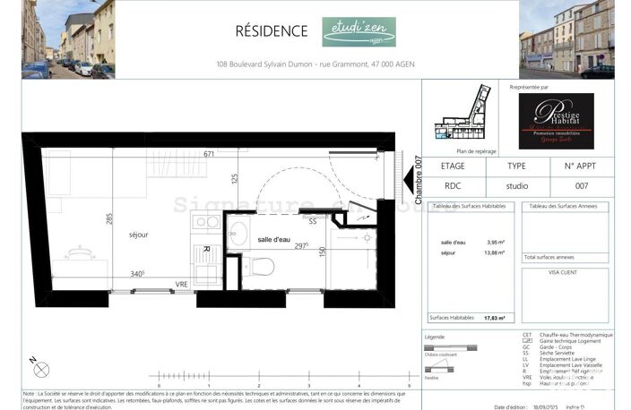 Vente Appartement 1 pièce — photo 2