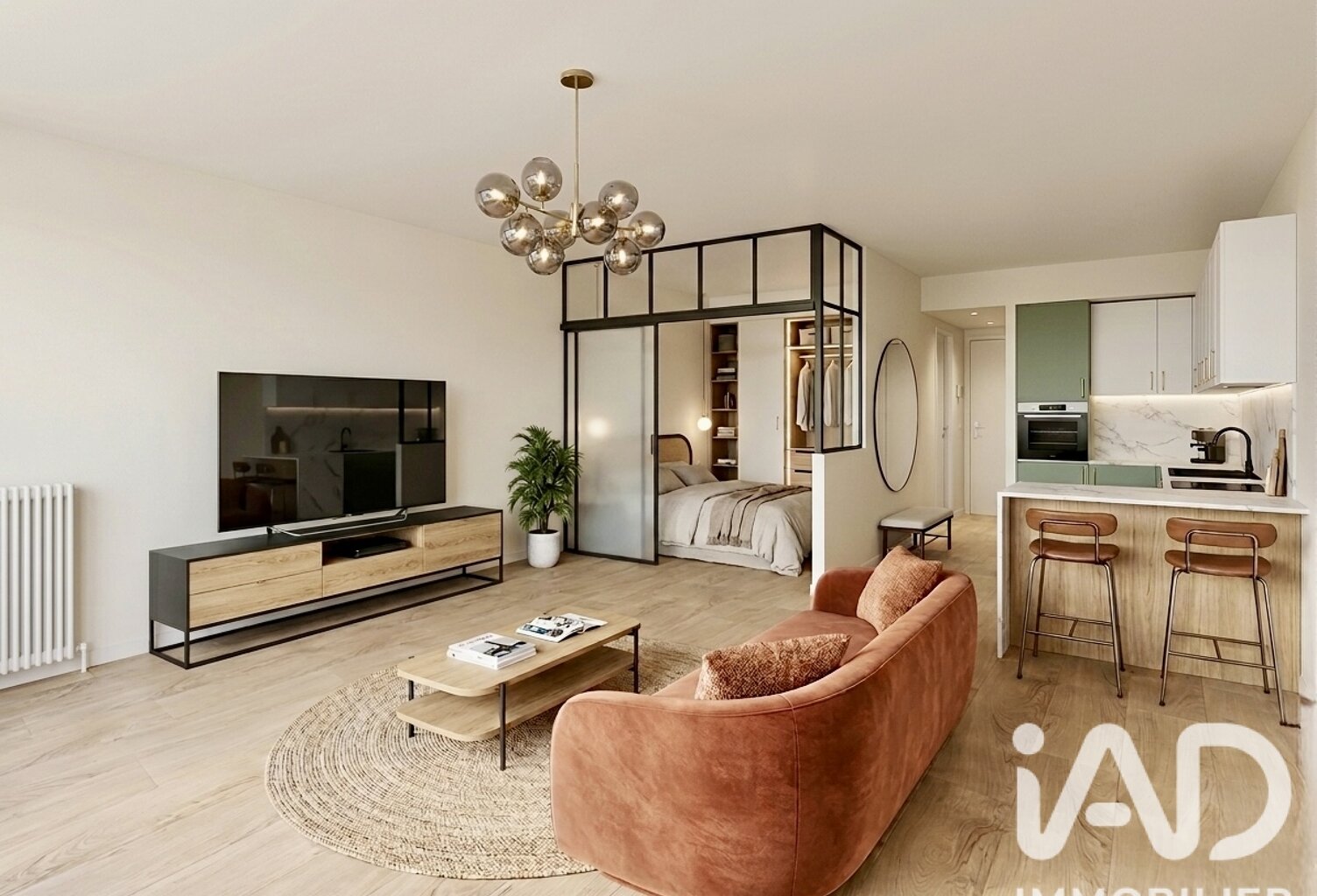 Vente Appartement 2 pièces — photo 1