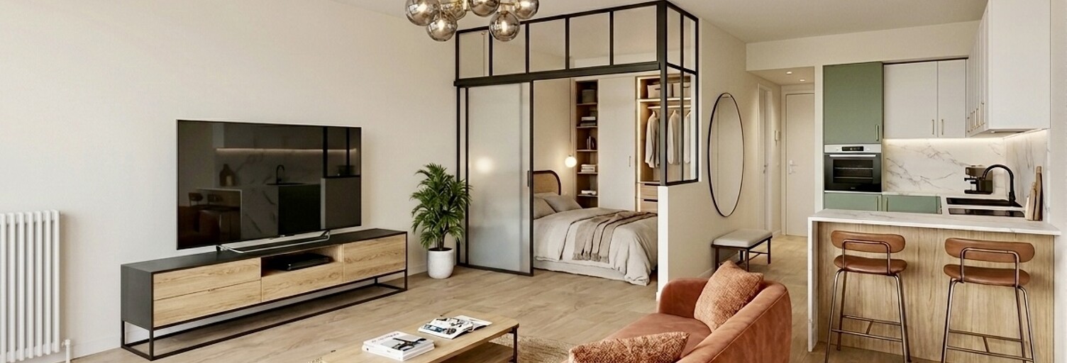 Appartement 2 Pièces 45 m² à vendre à Bordeaux (33000)