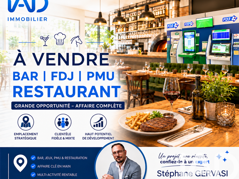 Vente Bar, Brasserie, Tabac 260 m&sup2; — photo 1