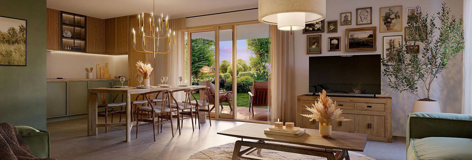 Appartement neuf T2, T3, T4, T5 Pièce 41 à 109 m² à vendre à Fillière (74570)