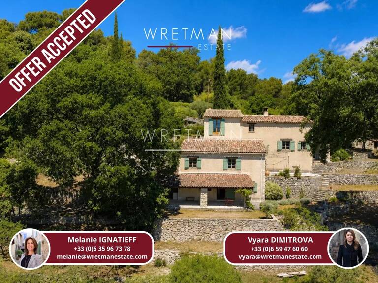 Charmante maison provençale avec vue village - Fayence — photo 1