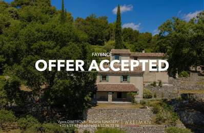 Charmante maison provençale avec vue village - Fayence — photo du bien