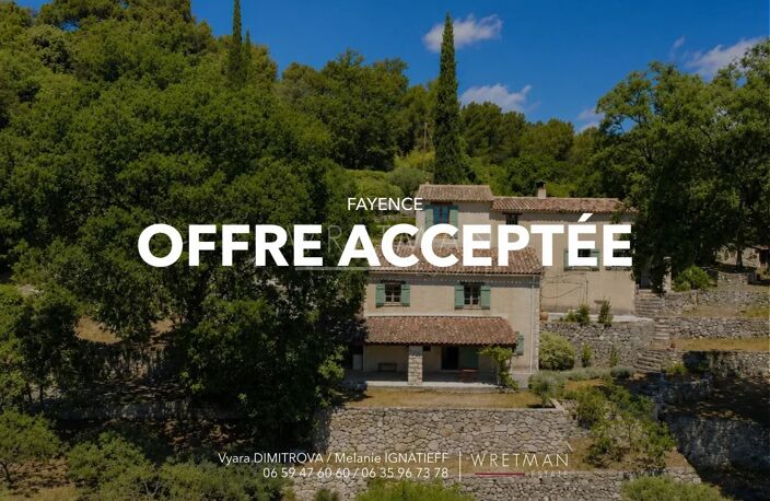 Charmante maison provençale avec vue village - Fayence — photo 2