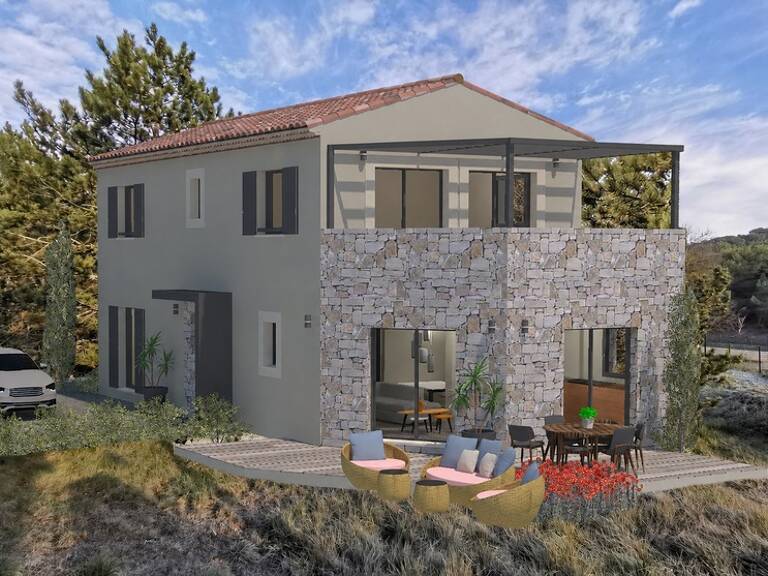 Cabriès - vente terrain à bâtir de 2300 m2, avec PC accordé et purgé de tout recours pour 2 villas individuelles — photo 1