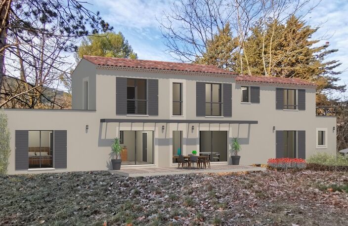 Cabriès - vente terrain à bâtir de 2300 m2, avec PC accordé et purgé de tout recours pour 2 villas individuelles — photo 2