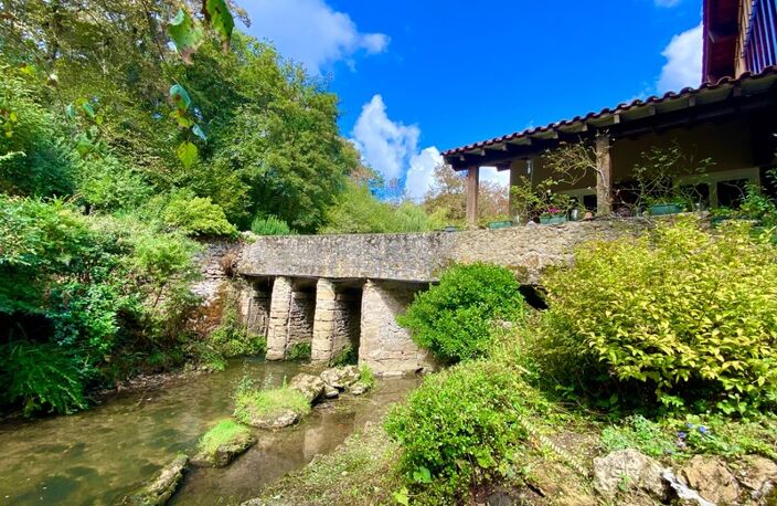 Magnifique Moulin rénové en totalité (DPE D) avec gîte indépendant sur terrain de 3,5HA arboré sans vis à vis BOUGUE (40) — photo 3