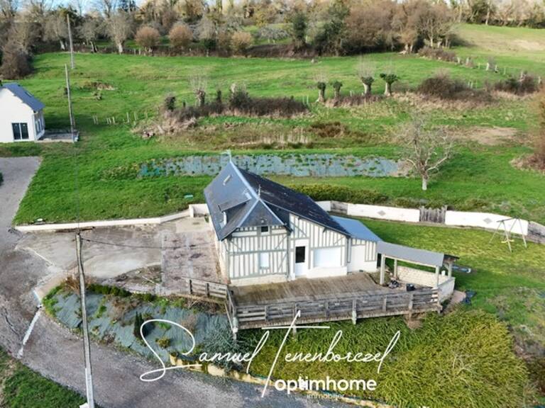 Maison normande avec vue panoramique sur la vallée de la Touques – COQUAINVILLIERS (14130) — photo 1