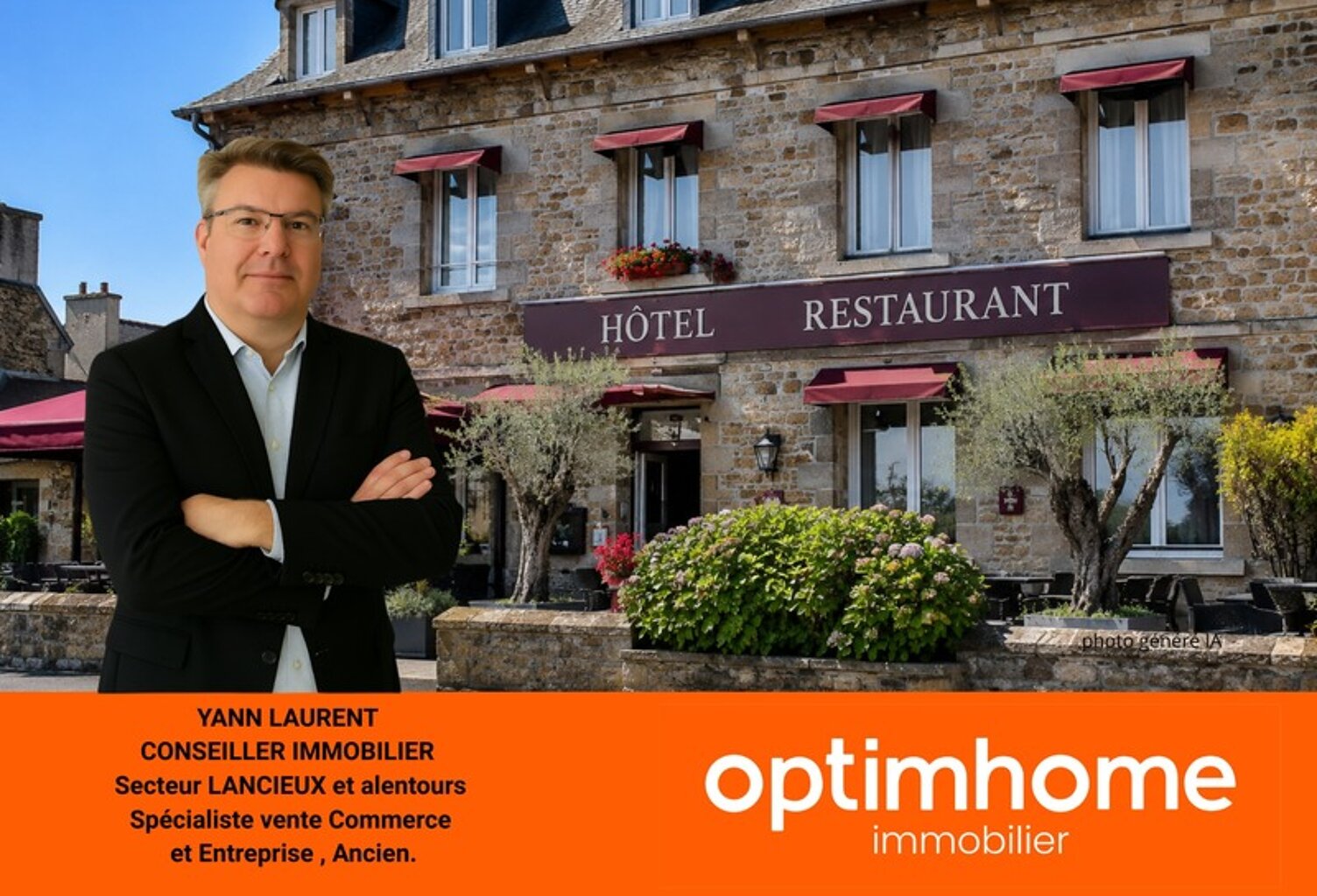 Fonds de commerce Hôtel Restaurant de Caractère aux Portes de Saint-Malo — photo 1