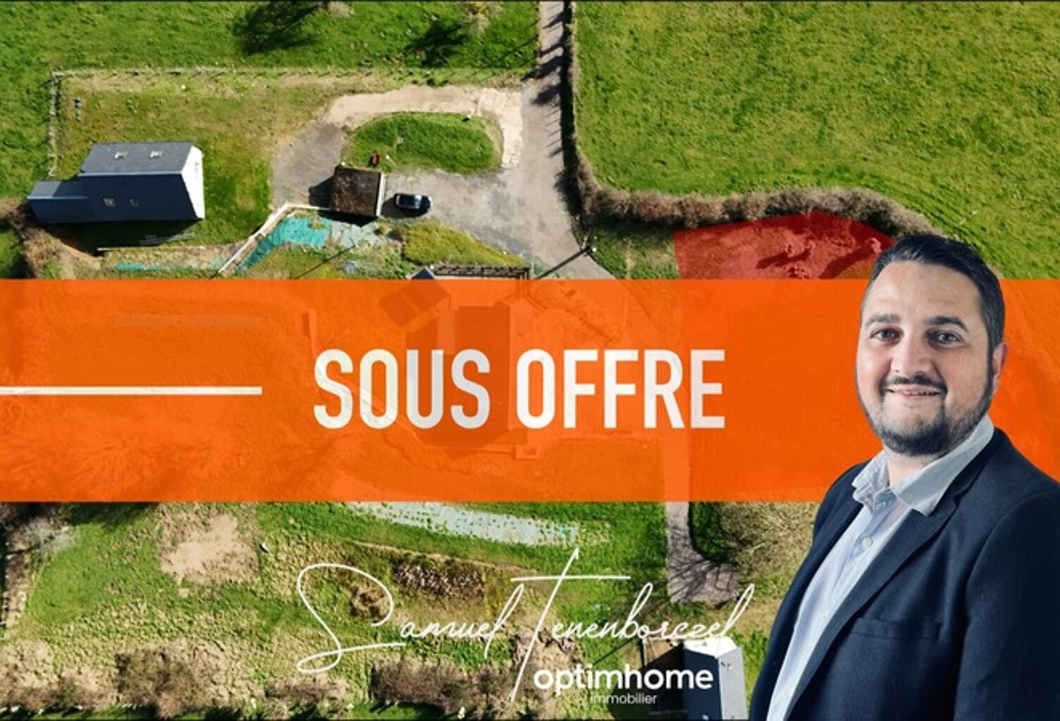 Terrain 1100 m2 hors lotissement avec vue panoramique sur la vallée de la Touques – COQUAINVILLIERS (14130) — photo 1