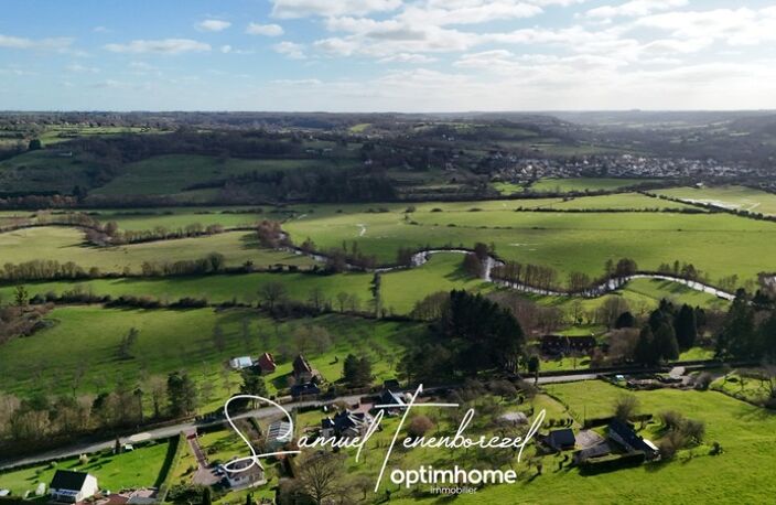 Terrain 1100 m2 hors lotissement avec vue panoramique sur la vallée de la Touques – COQUAINVILLIERS (14130) — photo 3