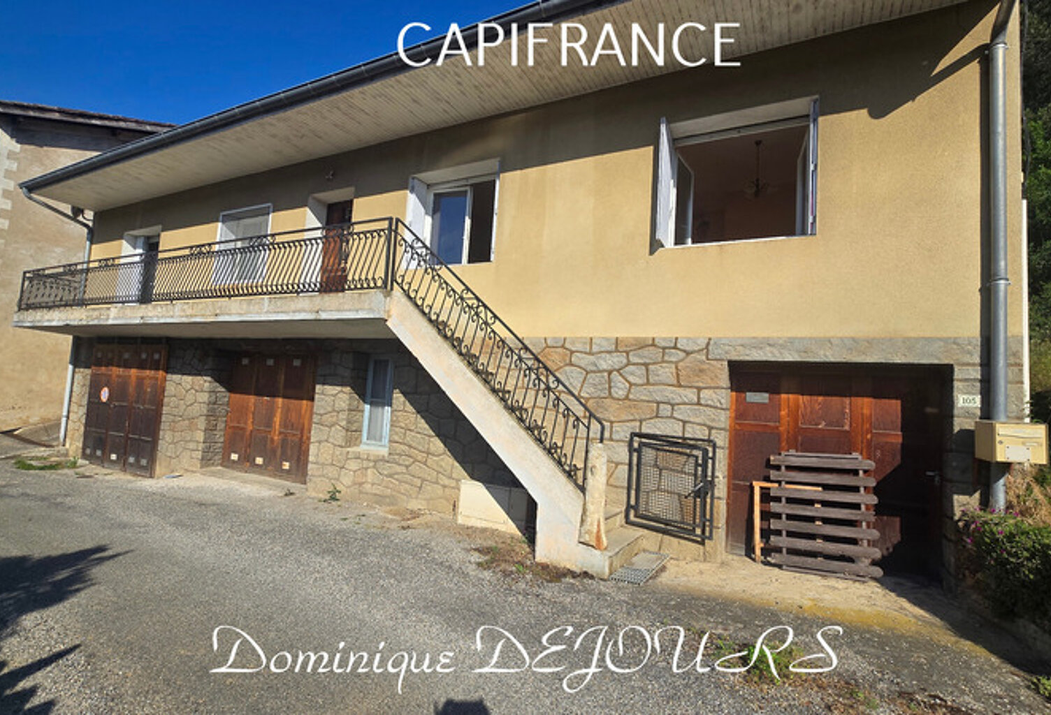 Ardèche, Vallée de l'Eyrieux, LES OLLIERES SUR EYRIEUX - Maison de 88m² - Grand garage - Jardin - — photo 1