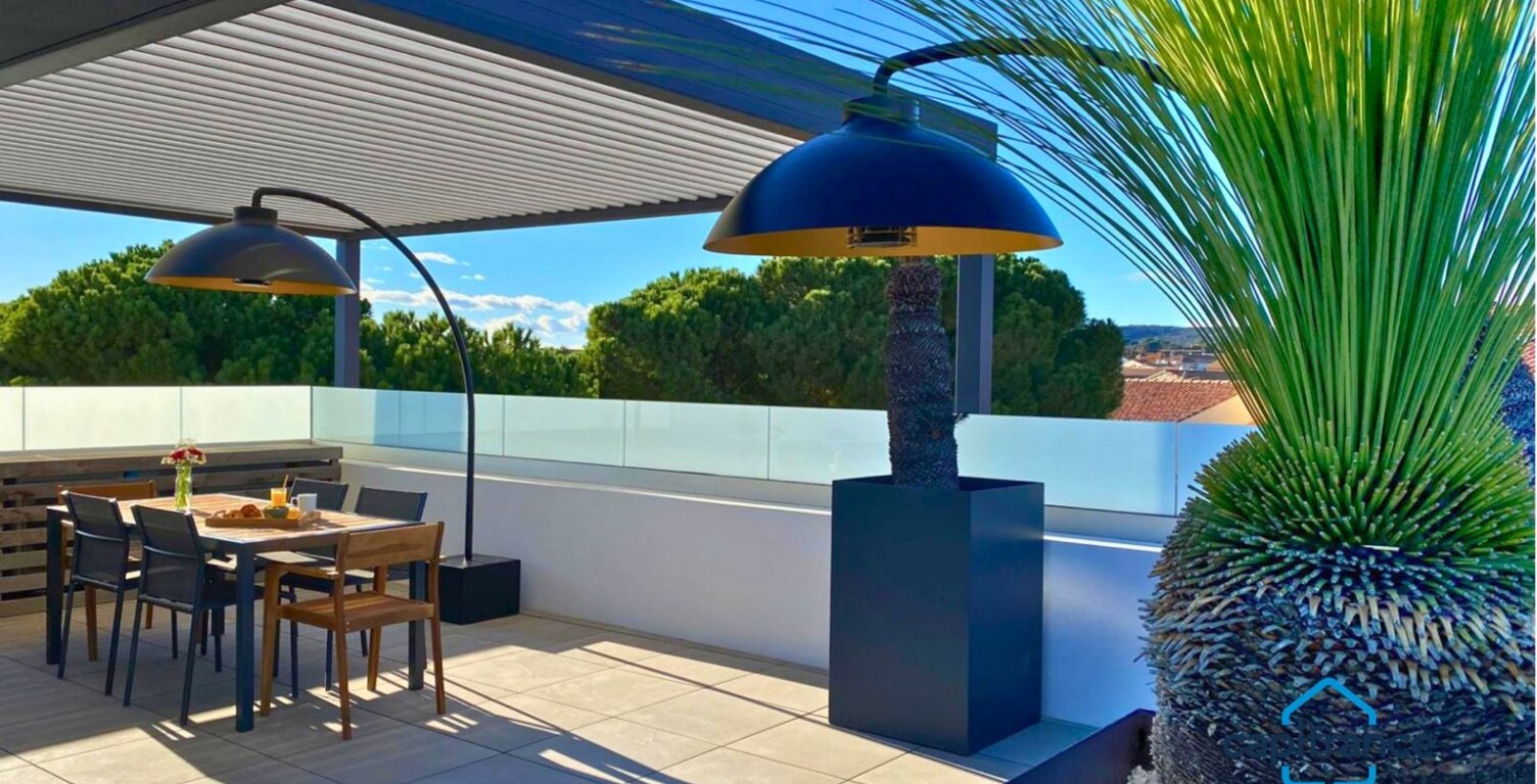 A 10 min de Sète, à Frontignan, Appartement duplex d’exception avec terrasse panoramique de 82 m² – Prestations haut de gamme — photo 1
