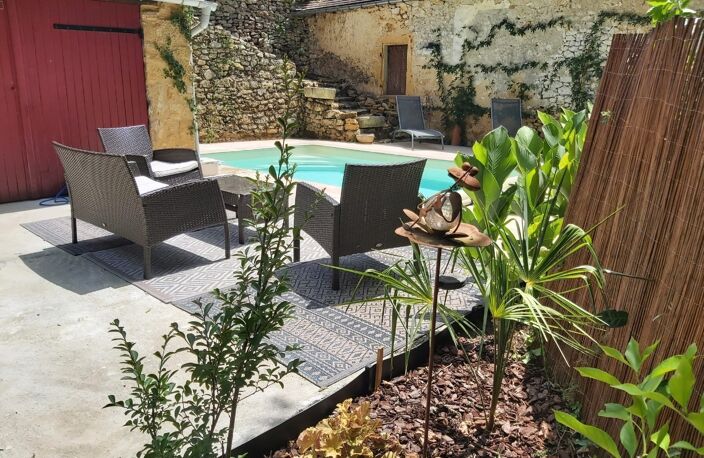 MAISON EN PIERRE + GITE + PISCINE, LE TOUT SUR 1 116M² ENVIRON CLOS. — photo 5