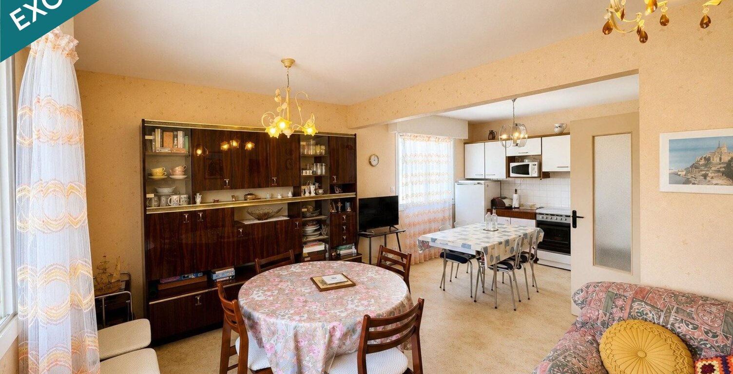 Appartement Jullouville : plage et commerces à pied, 47 m2 — photo 1