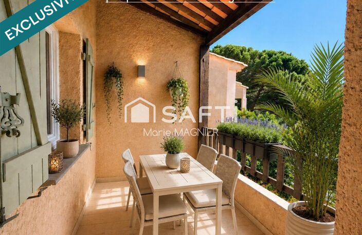 Coup de cœur aux Issambres ! Appartement T2 de 36m2 rénové, lumineux et au calme, avec terrasse, aperçu mer et accès à une piscine panoramique face à la Méditerranée, tennis,  boulodrome, parkings, dans une résidence sécurisée aux ISSAMBRES, à proximité de SAINTE MAXIME. — photo 2