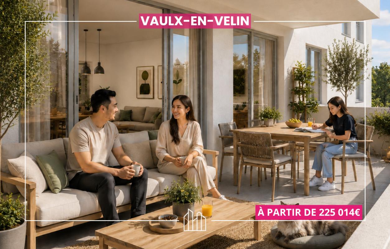 Appartement  T4 à vendre Vaulx-en-Velin 69120