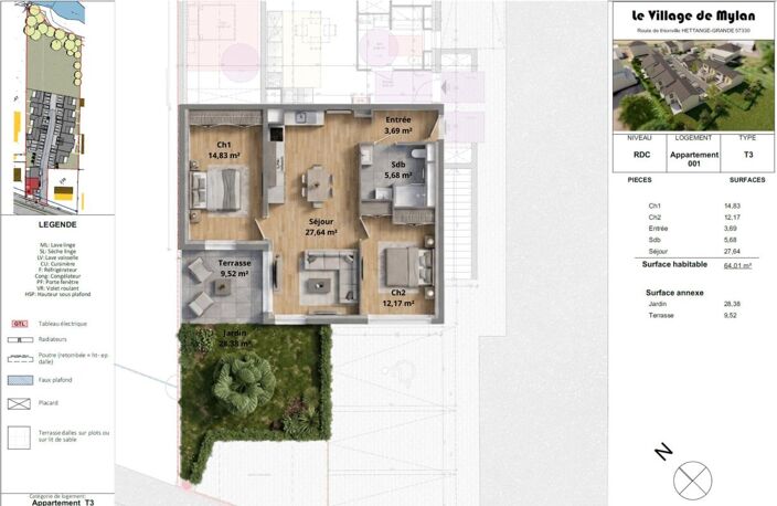 F3 en rez-de-jardin – L’art de vivre en appartement… comme dans une maison — photo 4
