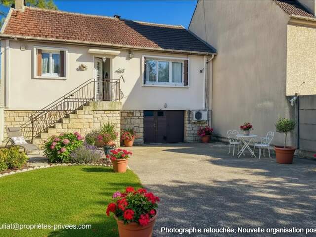 93370 Montfermeil .Maison avec jardin arboré, sans vis a vis — photo du bien
