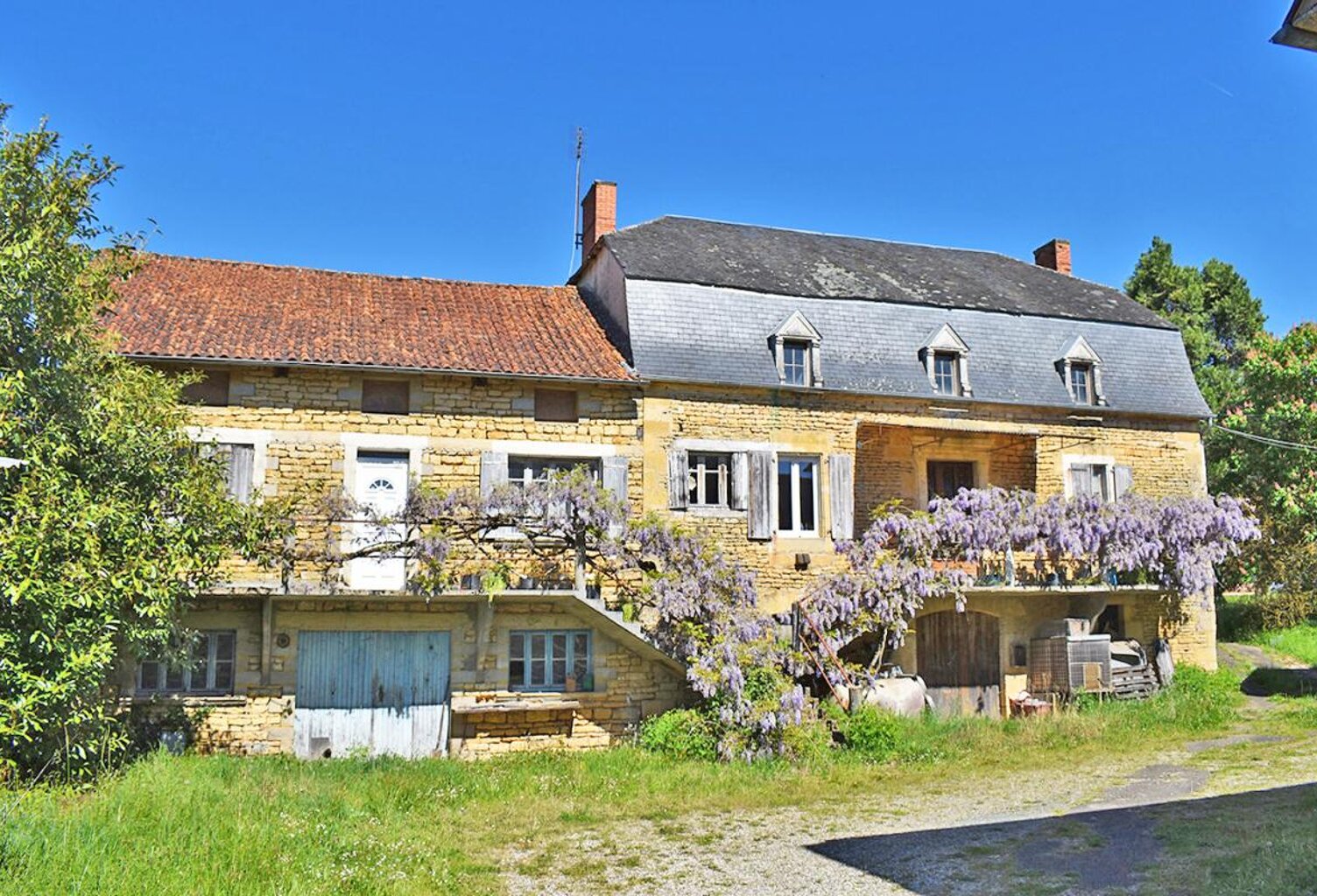 La Chapelle Aubareil Corps de ferme 131 m2 — photo 1
