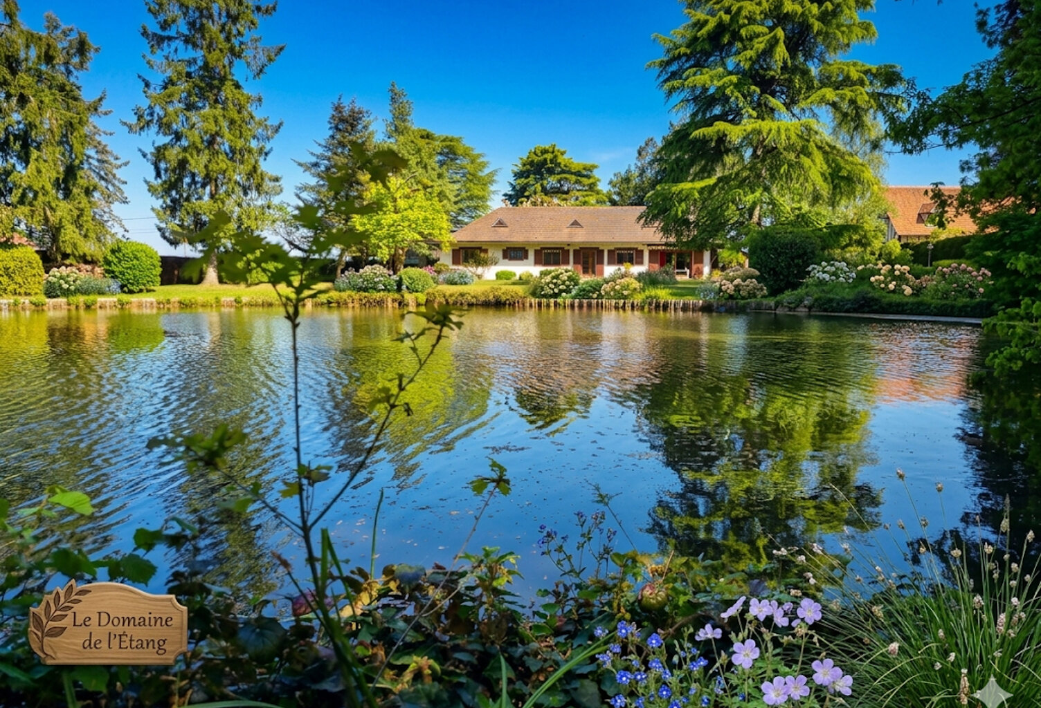 Magnifique petite propriété avec son etang — photo 1