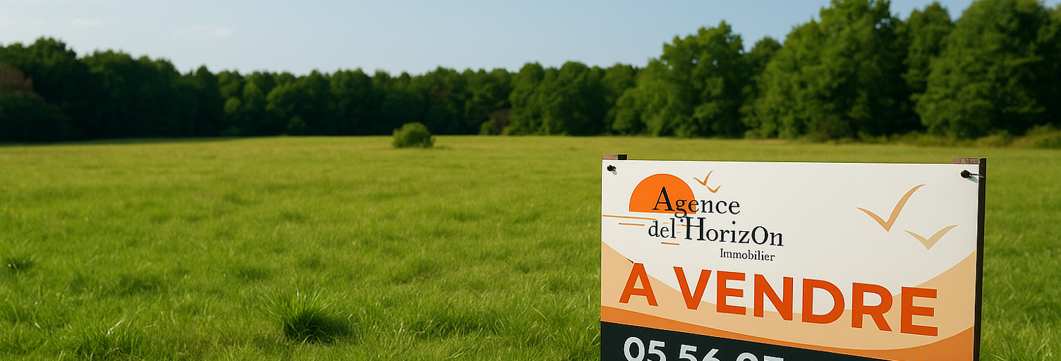Terrain  1895 m² à vendre à Lège (33950)