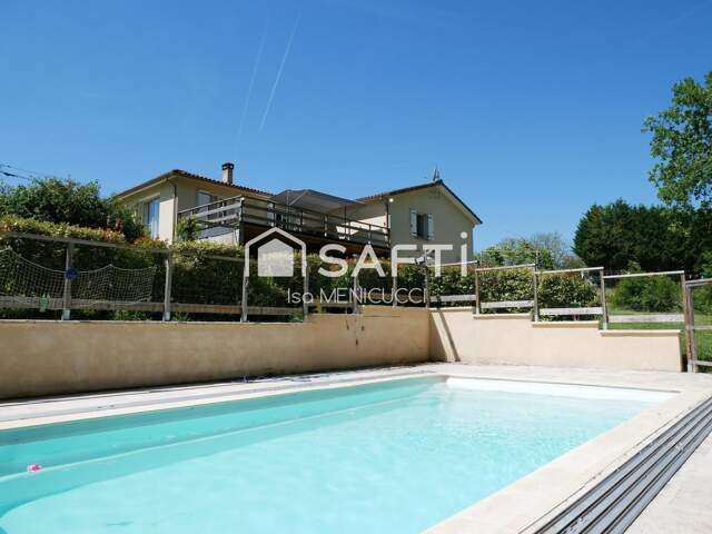 Maison et gite indépendant, avec piscine — photo du bien