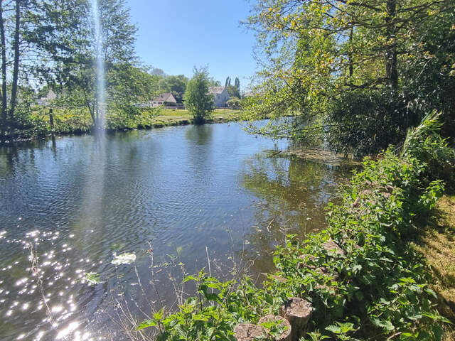 Proche Châteaudun : terrain de loisir avec bord d'eau — photo du bien