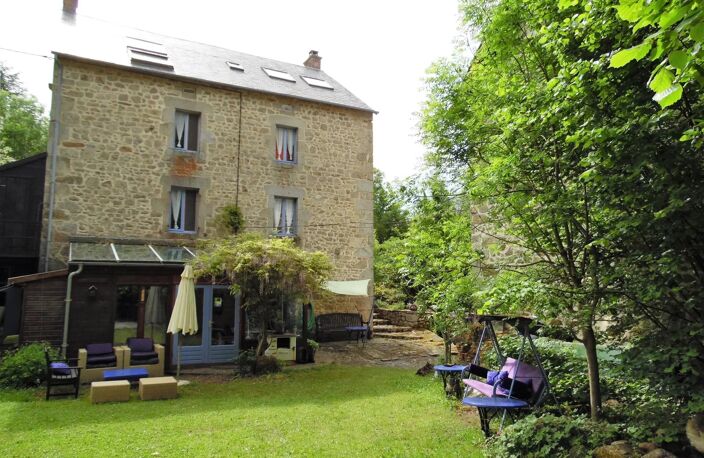 Ancien moulin à eau avec habitation à vendre dans la Creuse. — photo 3