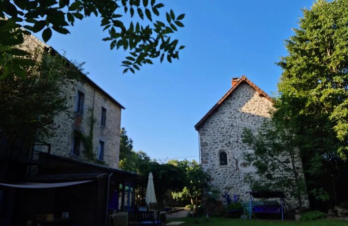Ancien moulin à eau avec habitation à vendre dans la Creuse. — photo 4