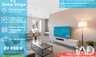 Appartement 2 Pièces 53 m² à vendre à Sainte-Suzanne (25630)