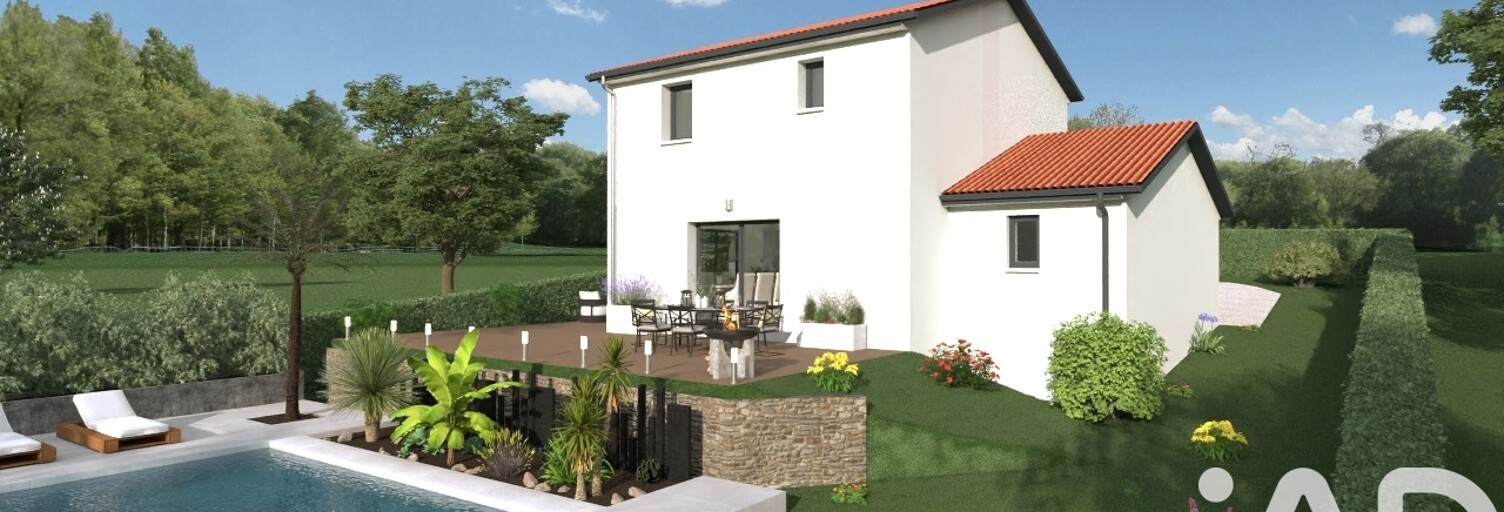Terrain  910 m² à vendre à Chevrières (42140)