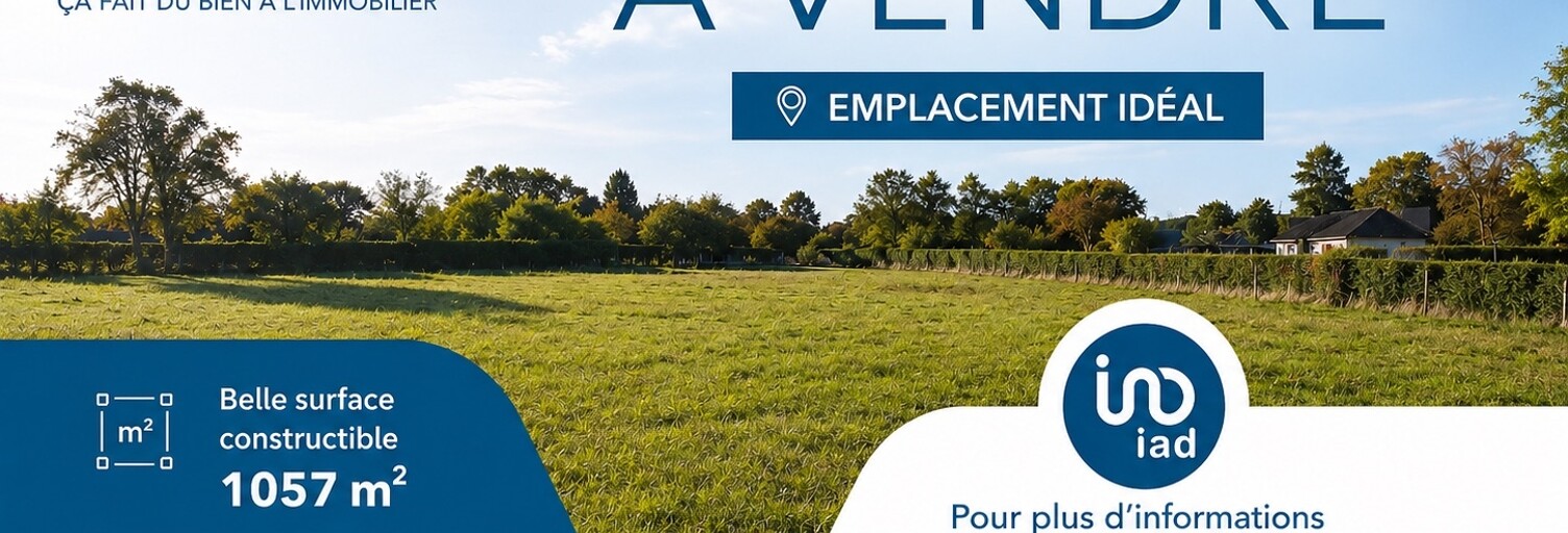 Terrain  1057 m² à vendre à Rivedoux-Plage (17940)
