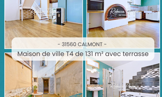 Maison 4 Pièces 131 m² à louer à Calmont (31560)