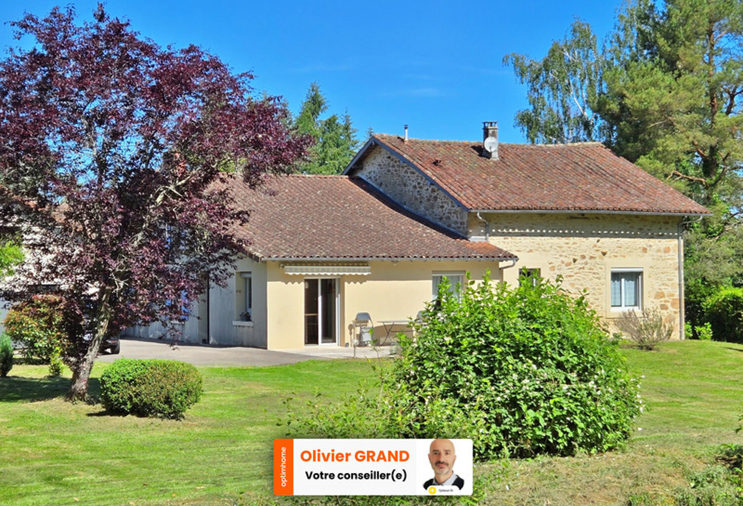 Maison 5 pièces + Garage + Parc arboré - Campagne - Proche Saint-Junien — photo 1
