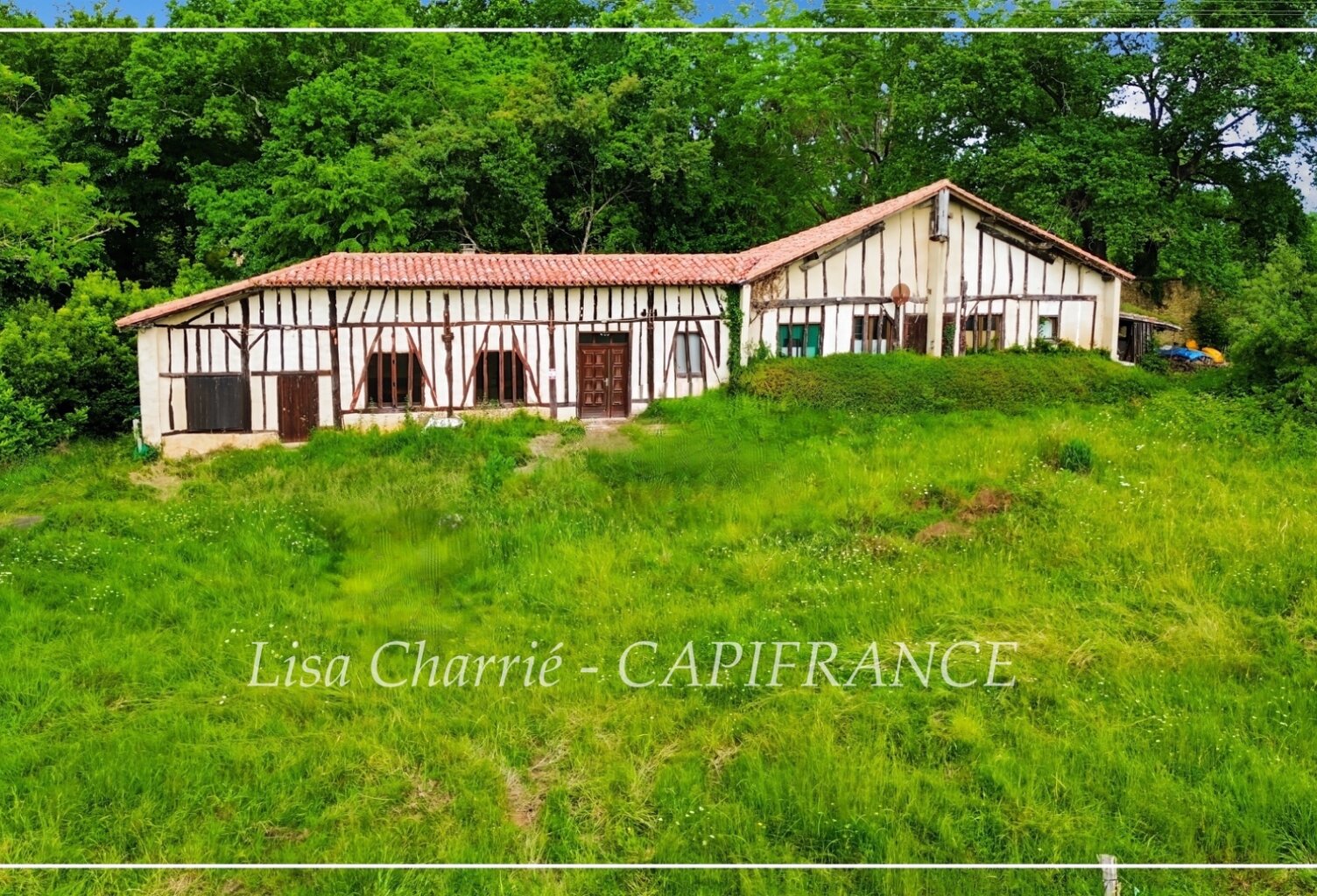 Maison à vendre 3 pièces à 8 minutes  de NOGARO (32) de 95 m2 habitables sur 6714 m2 de terrain — photo 1
