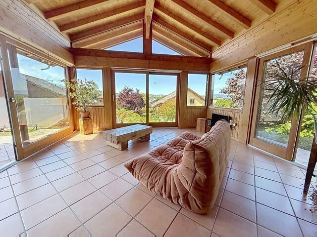VIUZ-EN-SALLAZ – MAISON FAMILIALE 6 PIÈCES – 140 m² – VUE MONTAGNES – EMPLACEMENT RECHERCHÉ   — photo du bien