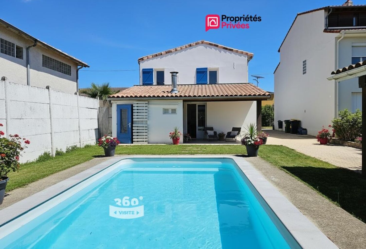 AGEN Sud proche hyper Centre, maison en PIERRE rénovée 100m² + Dépendance 22m², PISCINE au sel & Abri voiture — photo 1