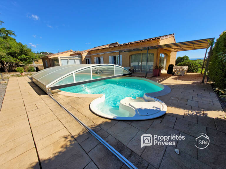 Villa totalement rénovée avec piscine - 3 chambres - Lablachère - 375 000 — photo 1