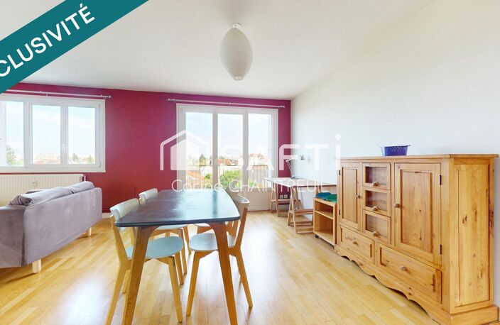 Dernier étage avec balcon et parking : un T3 modulable en T4 — photo 4