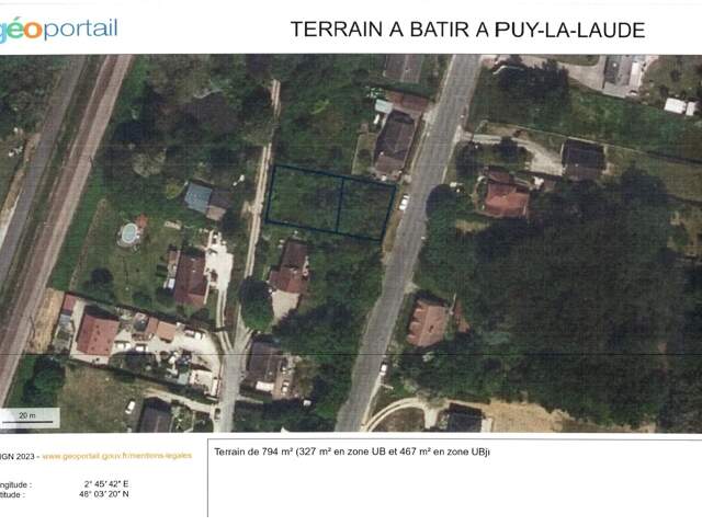 TERRAIN A BATIR PROCHE AXE ROUTIERS, AUTOROUTIERS ET SNCF — photo du bien