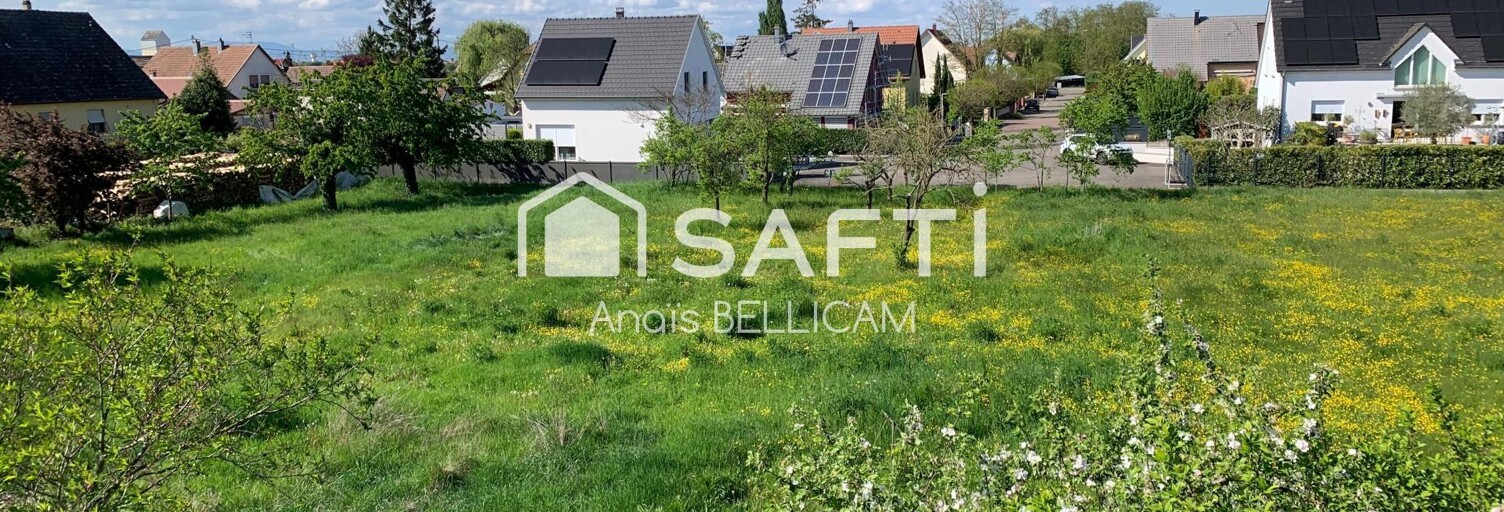 Terrain  851 m² à vendre à Obersaasheim (68600)
